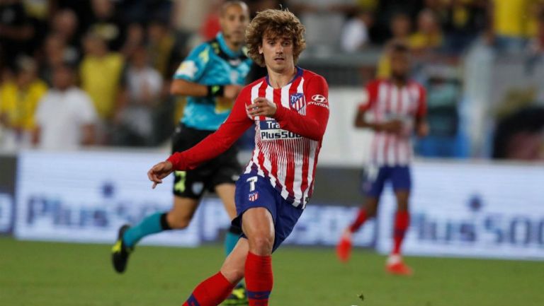 Griezmann, durante el amistoso entre Beitar Jerusalén y el Atleti