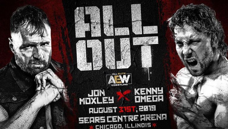 Anuncio de AEW de la lucha entre Omega y Moxley