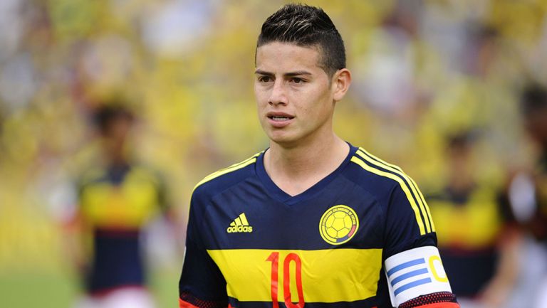 James Rodríguez, en juego con Colombia 