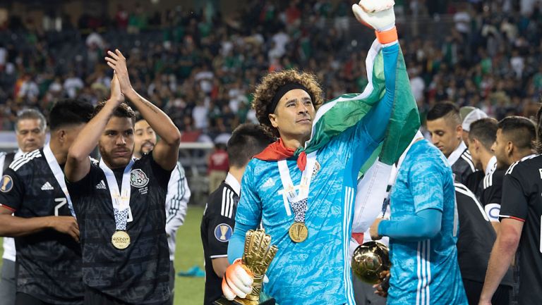 Memo Ochoa, tras el título de la Copa Oro ante EU