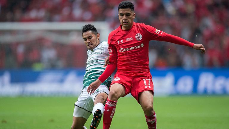 Leonel López, en su etapa como jugador del Toluca