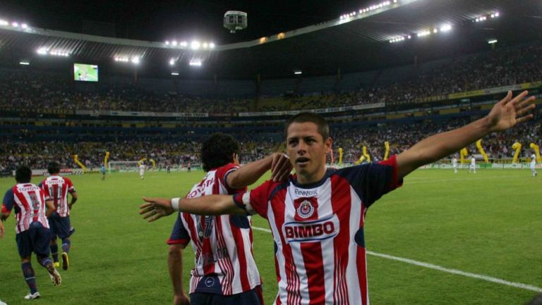 Javier 'Chicharito' Hernández en su etapa como jugador de Chivas