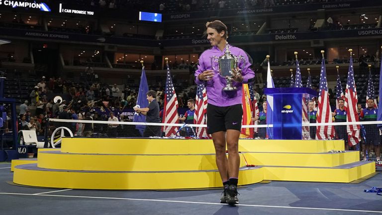 Rafael Nadal, tras ganar el US Open