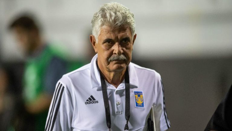 Tuca Ferretti, durante la Final de Leagues Cup