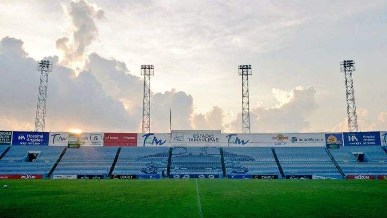 Vista del estadio Tamaulipas