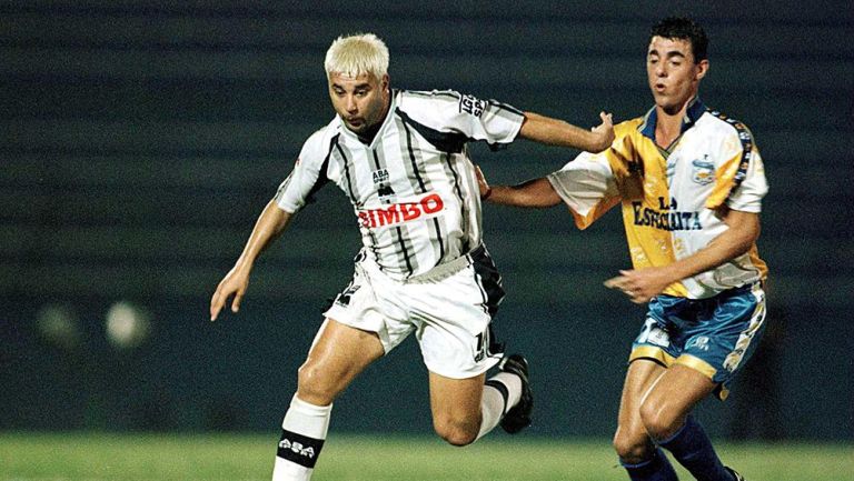 Antonio Mohamed en la Libertadores de 1999 con Rayados