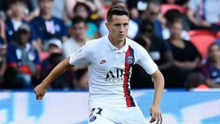 Ander Herrera, en un partido del PSG