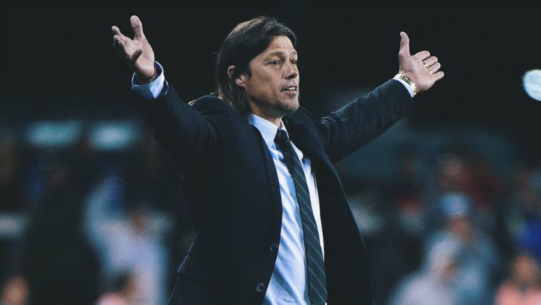 Matías Almeyda durante un partido con San Jose Eartquakes