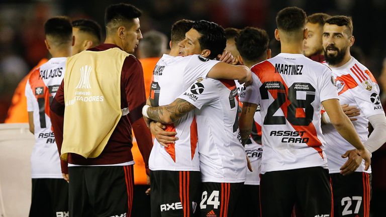 River Plate festeja victoria contra Boca Juniors