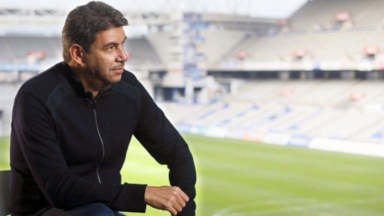 Elías Ayub, en las instalaciones del Real Oviedo 