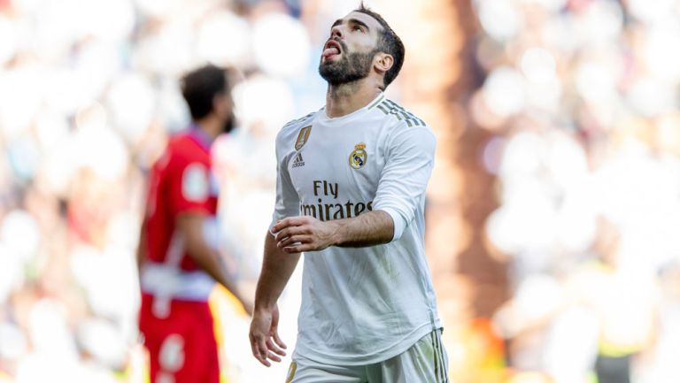 Dani Carvajal durante el duelo ante Granada 