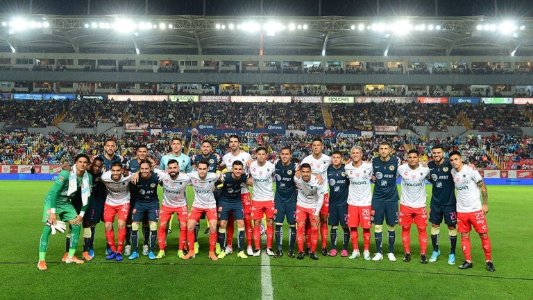 La foto previa al Necaxa contra América