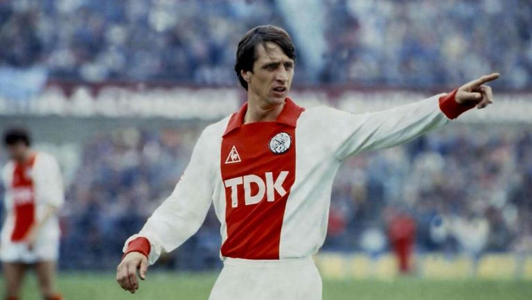 Johan Cruyff, en su etapa con Ajax