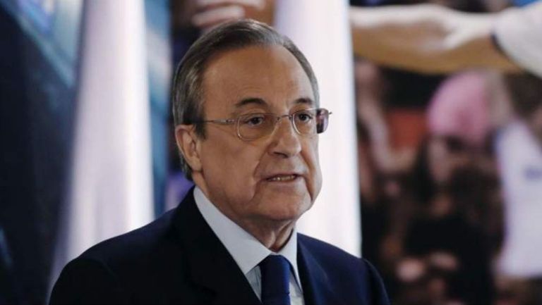 Florentino Pérez, en un evento público