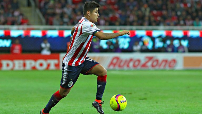 La Chofis en partido de Chivas