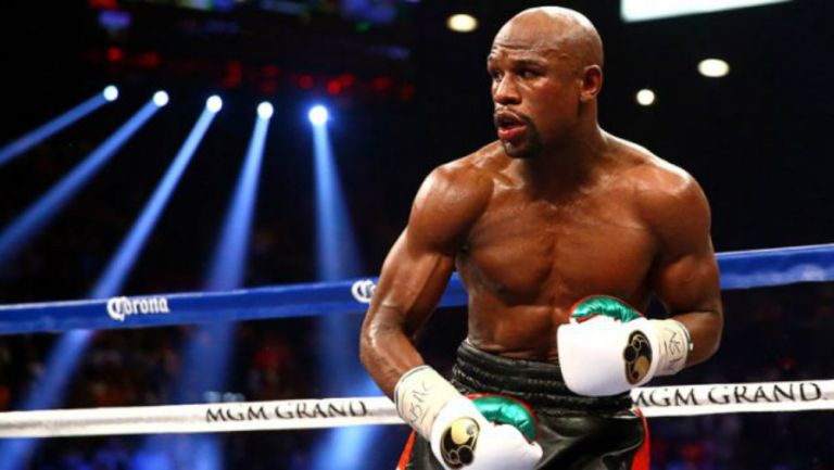 Mayweather, en una pelea