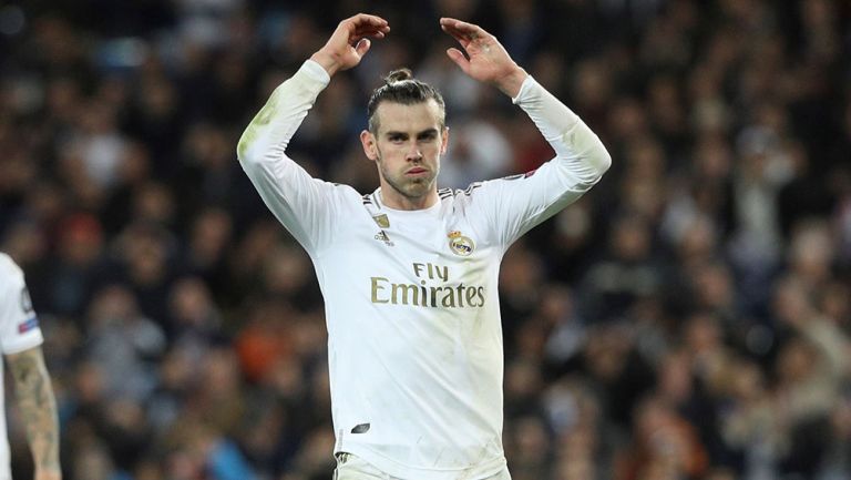 Gareth Bale lamenta una acción con el Real Madrid