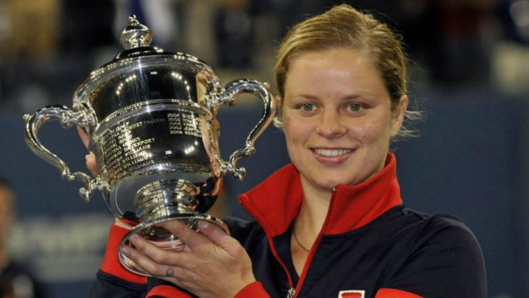 Kim Clijsters, ganadora de cuatro torneos Grand Slam