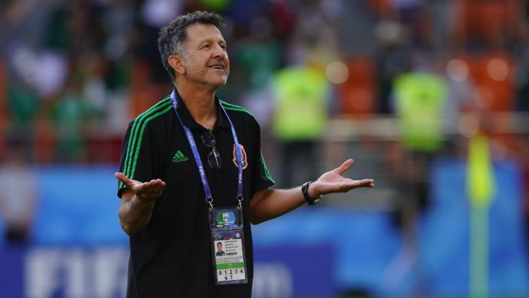 Osorio, durante un juego de la Selección Mexicana