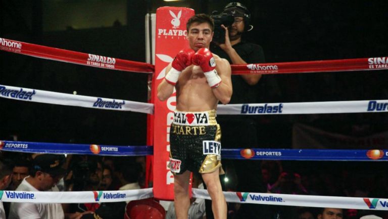 Travieso, durante una pelea