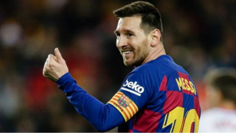 Video: Hijo de Messi hizo un golazo en las inferiores del Barcelona