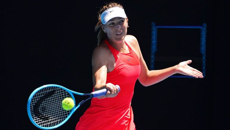 Sharapova, en el Abierto de Australia