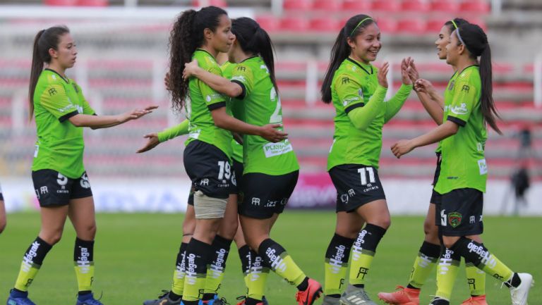 Juárez Femenil en partido ante Querétaro