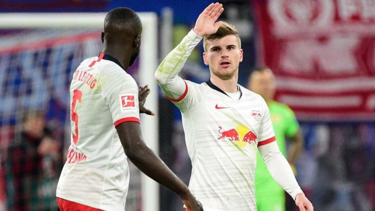 Timo Werner, en festejo de gol