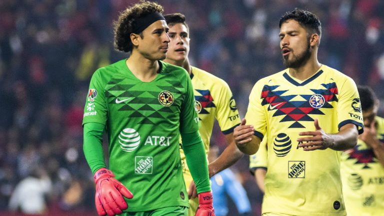 América en partido con Tijuana