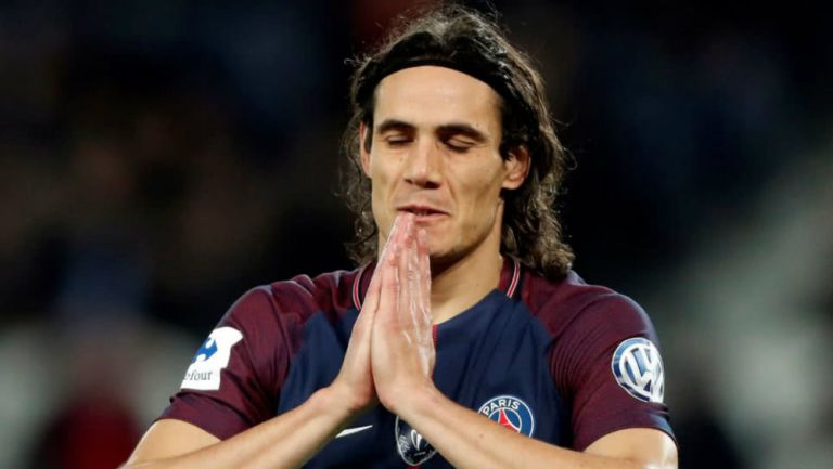 Cavani lamenta una falla 