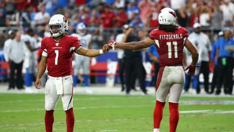 Murray y Fitzgerald en un partido de Cardinals