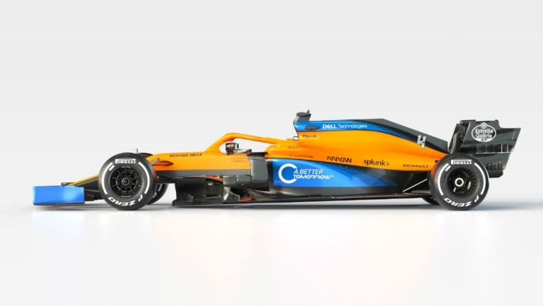 El nuevo auto de McLaren 