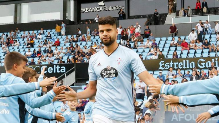 Néstor Araujo previo a un partido con Celta de Vigo