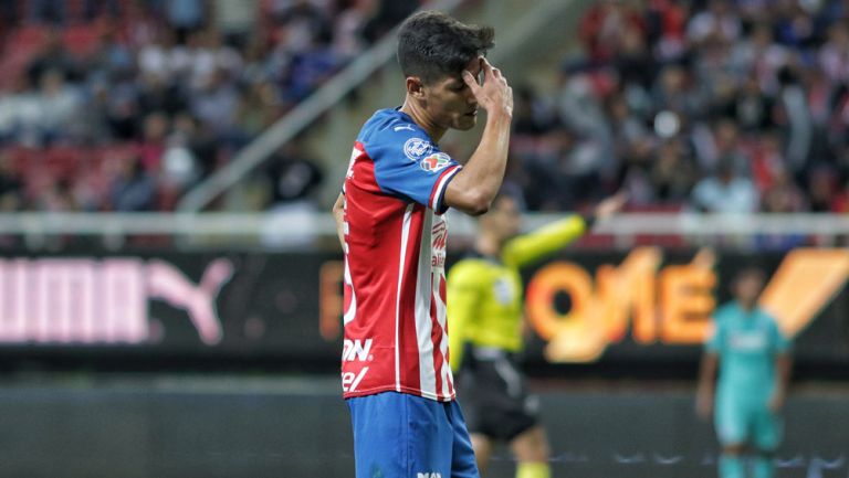 Uriel Antuna lamenta una falla contra Cruz Azul 