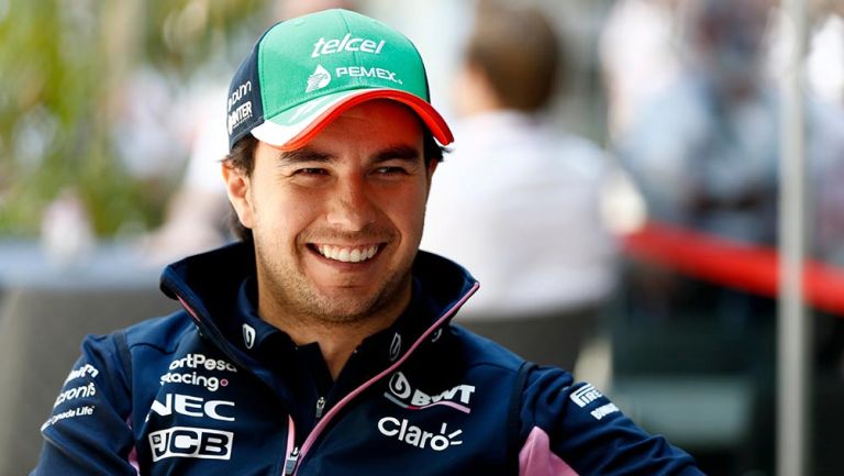 Checo Pérez logró segundo lugar en sesión de ensayos en Barcelona