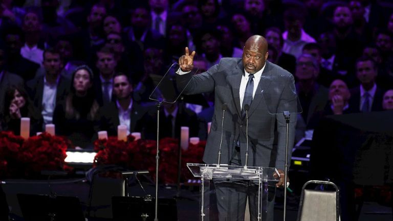 Shaquille O'Neal en el Staples Center