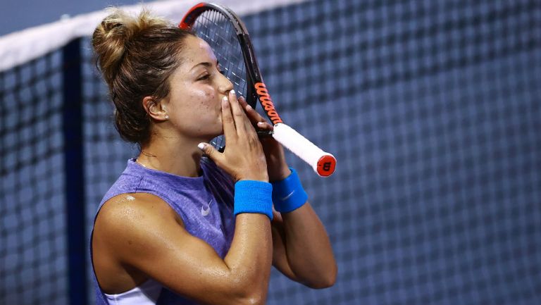 Renata Zarazúa en el Abierto Mexicano de Tenis