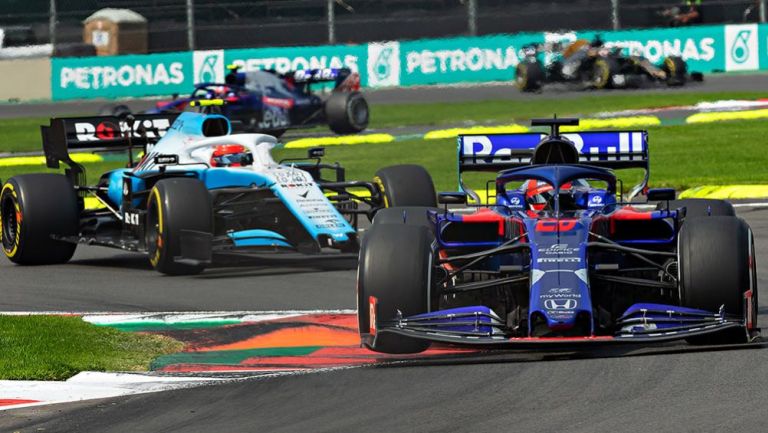 Monoplazas en el GP de México en 2019