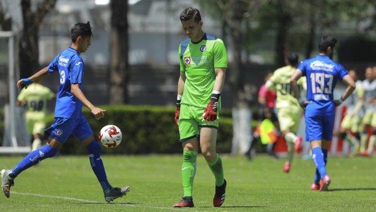 Sebastián Jurado en la Sub 20 de Cruz Azul