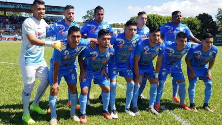 Jugadores del Deportivo Sanarate de Guatemala