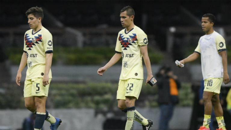 América en partido contra Cruz Azul