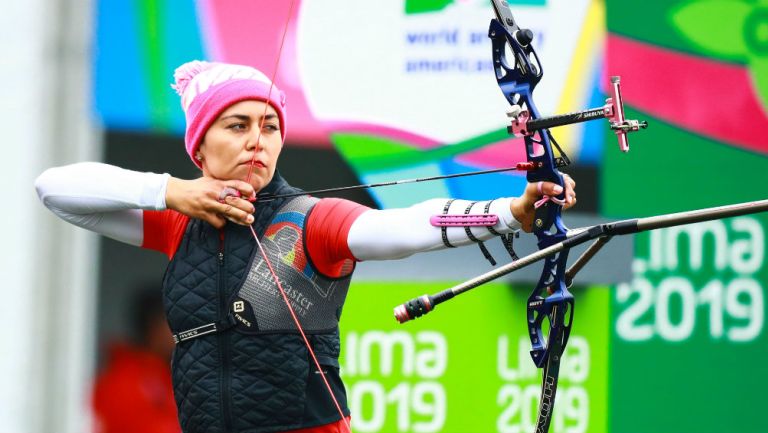 Aída Román, durante su participación en Lima 2019