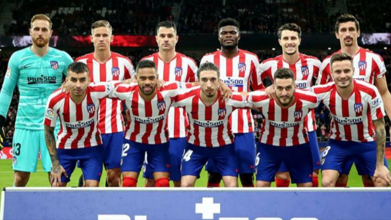 Once del Atlético de Madrid vs Granada