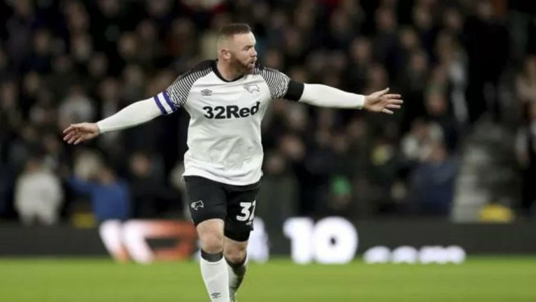 Wayne Rooney, delantero del Derby County