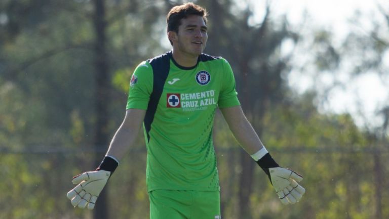 Sebastián Jurado, portero de Cruz Azul