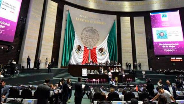 Interior de la cámara de diputados