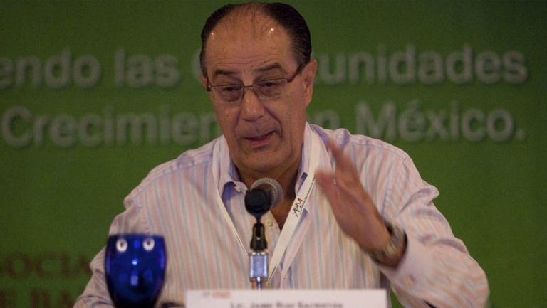 Jaime Ruiz Sacristán, durante una conferencia de prensa