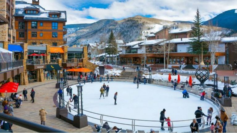 La estación de Vail en Colorado, Estados Unidos