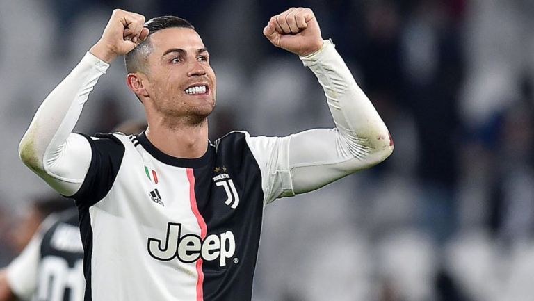 Cristiano Ronaldo celebra una anotación con la Juventus 