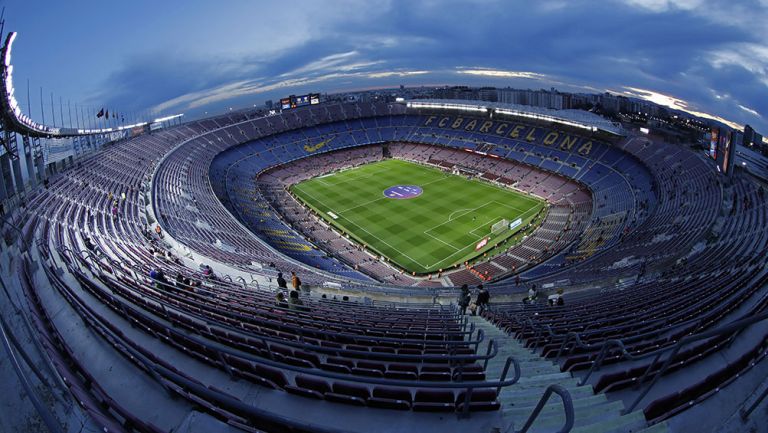 Una panorámica del mítico Camp Nou